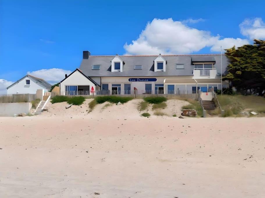Appartement Pour 3 Personnes Sur La Plage Les Pieds Dans Leau Plonevez-Porzay Екстер'єр фото